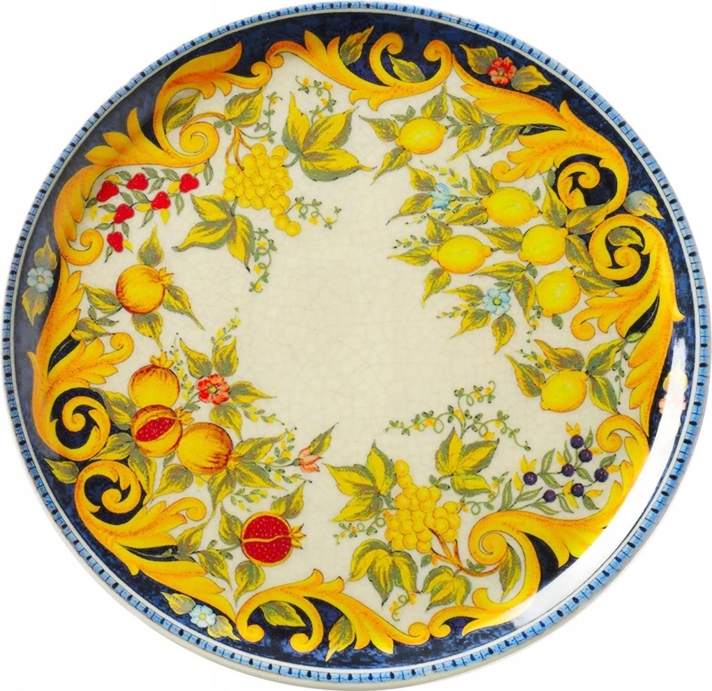 Porcelán Pizzatányér Strapabíró Fekete 33CM 6DB-OS Szett Hendi