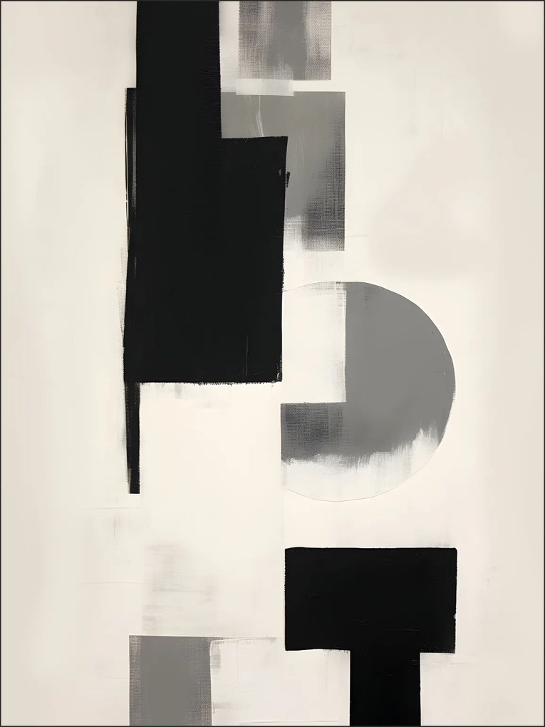 Absztrakt bézs Sok Mintás poszter 30x40cm modern homok kép #531