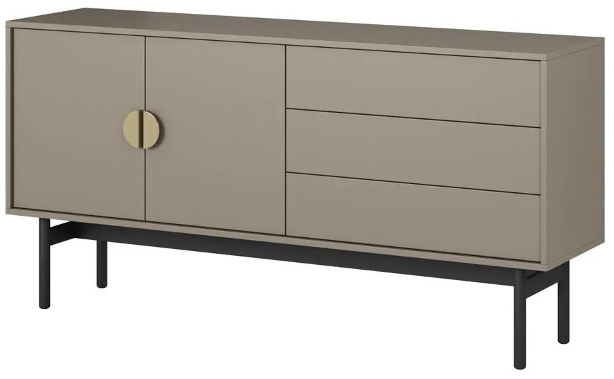 Tv szekrény/asztal Stellia S1 (cappuccino + fekete). 1099083