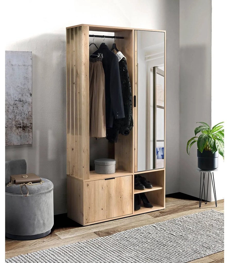 Előszoba Milan (artisan tölgy). Akció -16%. 1055368