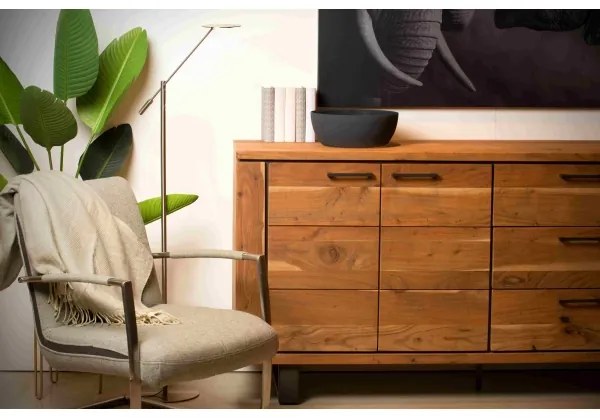 Lucide 19766/09/12 - LED Dimmelhető állólámpa ANSELMO LED/9W/230V króm