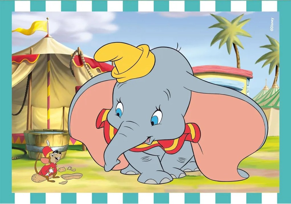 Disney Classics Tale 4 az 1-ben puzzle Clementoni