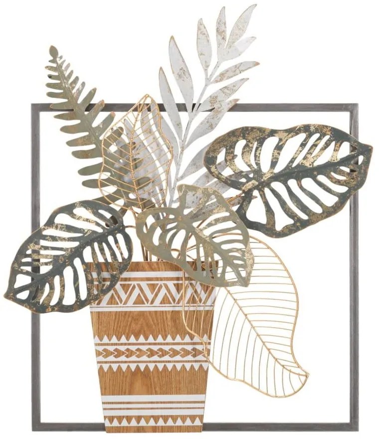 Fém fali dekoráció 54x63 cm Vaso – Mauro Ferretti