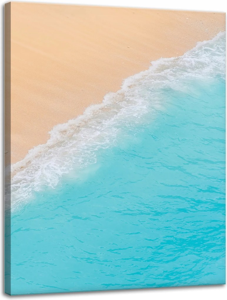 Vászonkép Tengerpart Nyugodt Víz Nap 30x40 cm Ideális ajándék
