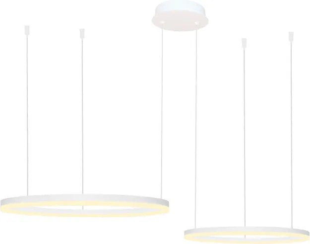 AZZARDO 4977 HALO Modern Led Függesztett Lámpa LED IP20
