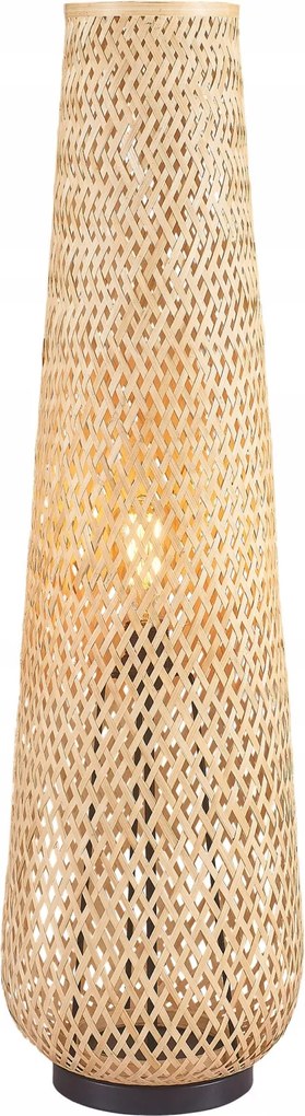 Dekoratív Álló Padló Lámpa E27 Bézs Bamboo Natural Goldlux