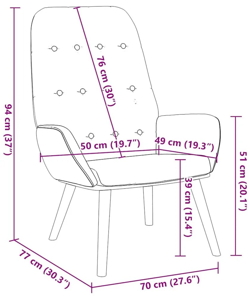 felhőszürke szövet relaxáló szék
