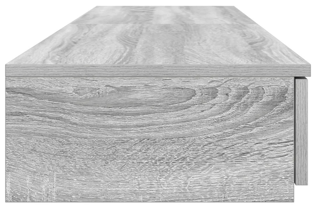 Ágyfiókok fiókkal Szürke sonoma 150 x 36.5 x 16.5 cm Faanyag