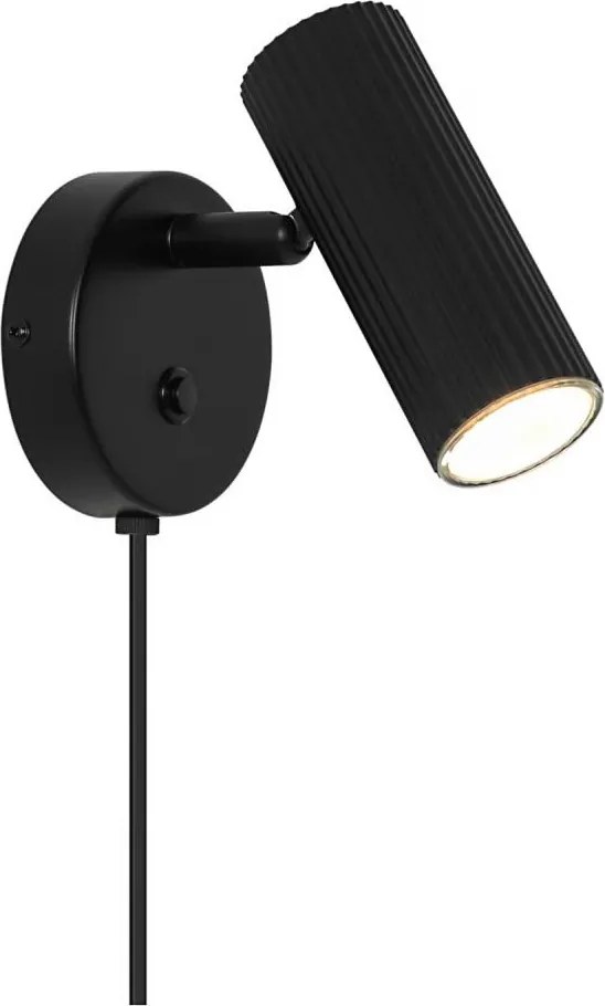Nordlux - Falra szerelhető spotlámpa VICO 1xGU10/5W/230V fekete