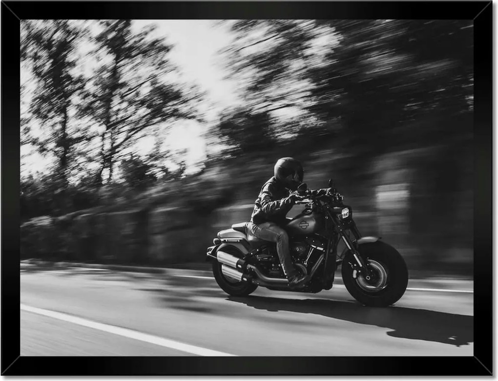 Poszterek keretben 40x30 Harley Davidson Motorkerékpár