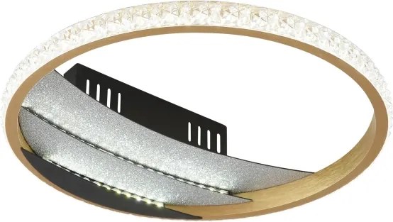 Globo 48493-12 - CONSTANCE LED mennyezeti lámpatest, LED/12W/230V, átm. 29,5 cm, arany