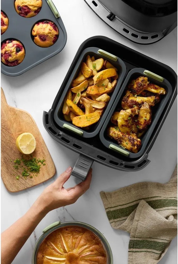 Szilikon sütőforma forrólevegős fritőzhöz 20x19,5 cm – Lékué