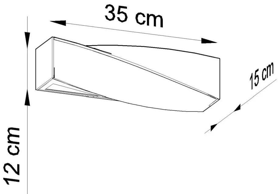 Taurus Mini kerámia fali lámpa - Sollux