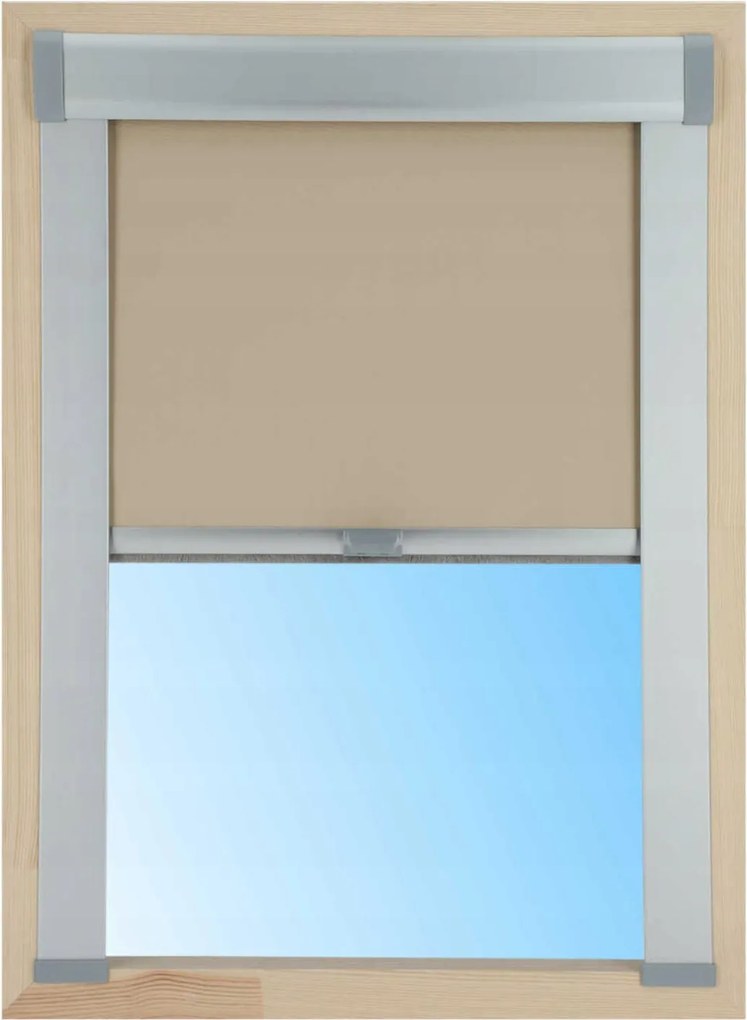 Hőszigetelt Tetőtéri Sötétítő Roló beépíthető ablakhoz 78/160