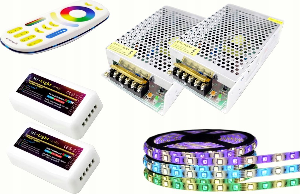 Led Szett 5050 Rgbw meleg fehér Mi-Light 15m