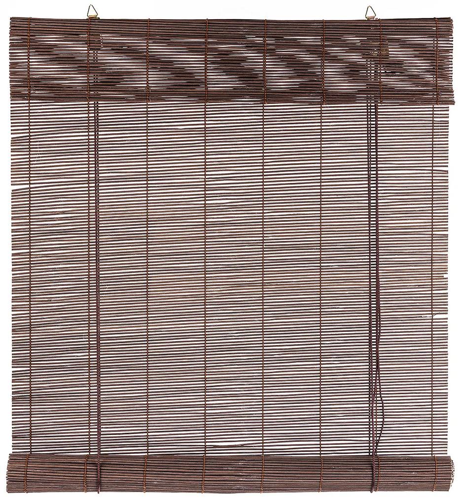 Bambusz roló teak, 120 x 160 cm, 120 x 160 cm