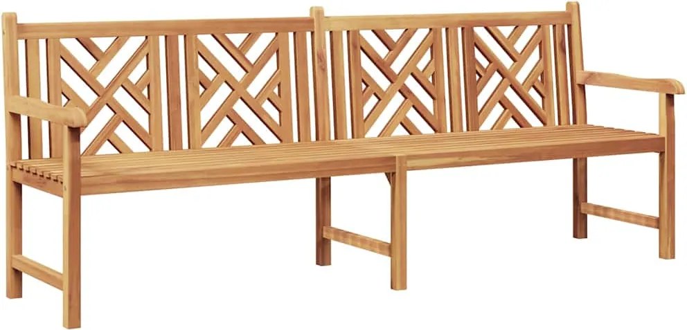 vidaXL pad Barna 228 x 60 x 90 cm Tömör Teakfa