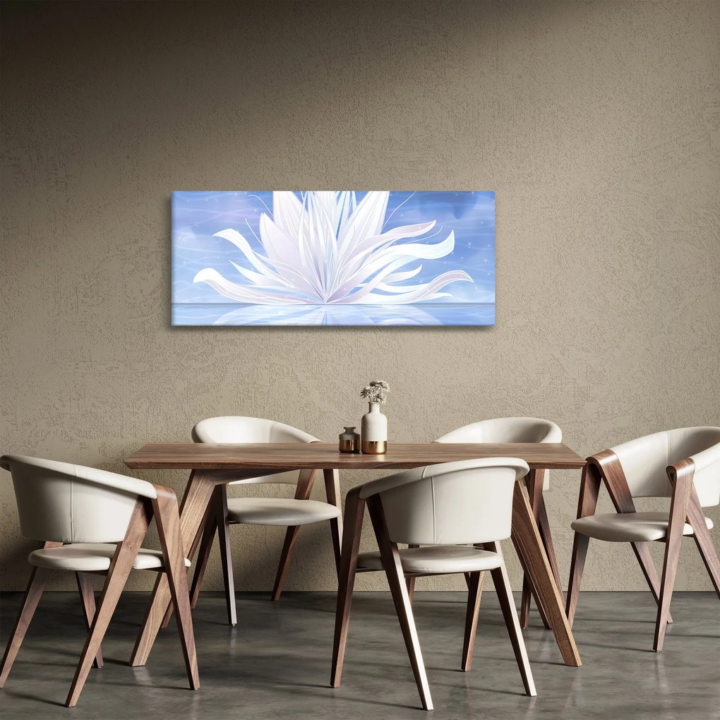Kép - lótuszvirág (120x50 cm)