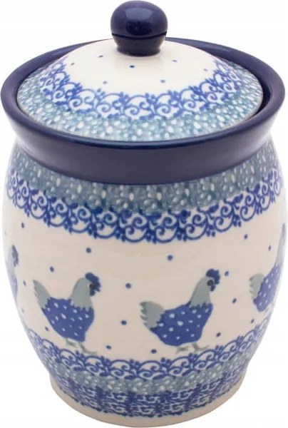 Tartály fedővel 500 ml Kerámia Boleszláv