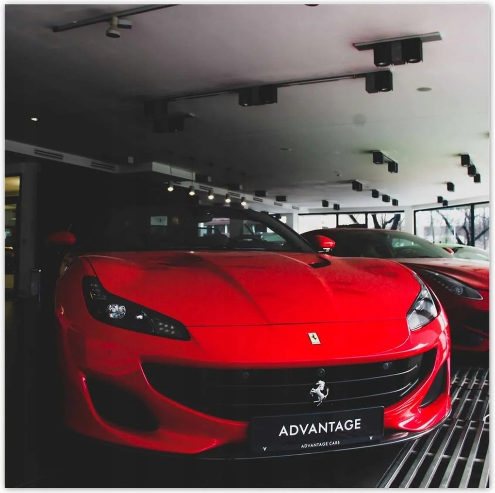 Poszterek 100x100 Ferrari autó