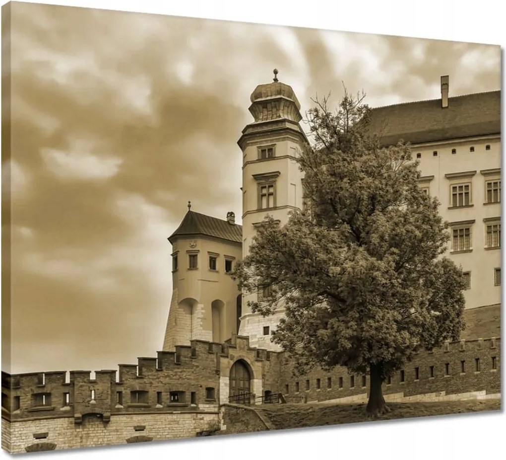 Vászonkép 50x40 Krakkó Wawel Műemlékek