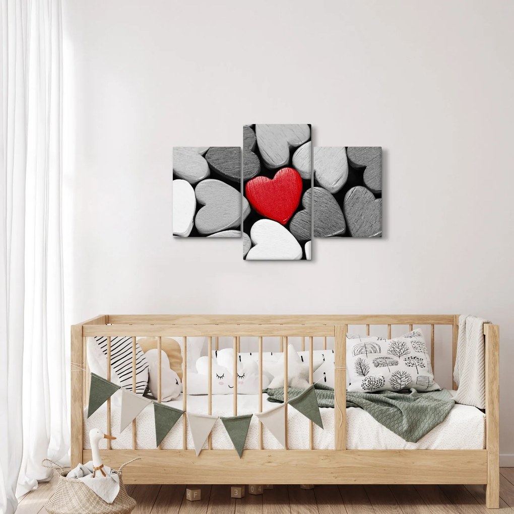 A fa szívék képe (90x60 cm)