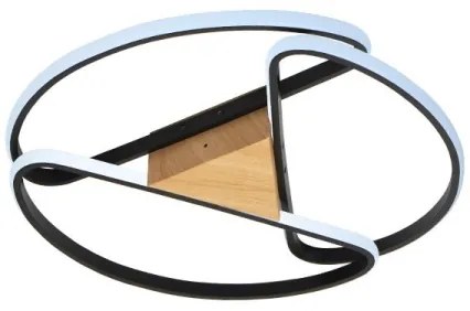 LED állítható mennyezeti lámpa LED/75W/230V 3000-6500K barna/fekete + DO