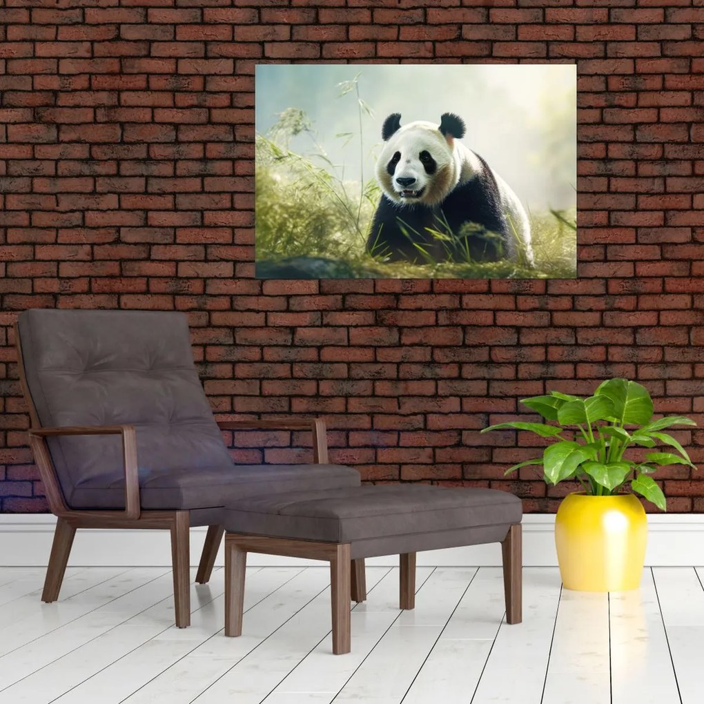 Kép - Panda (90x60 cm)