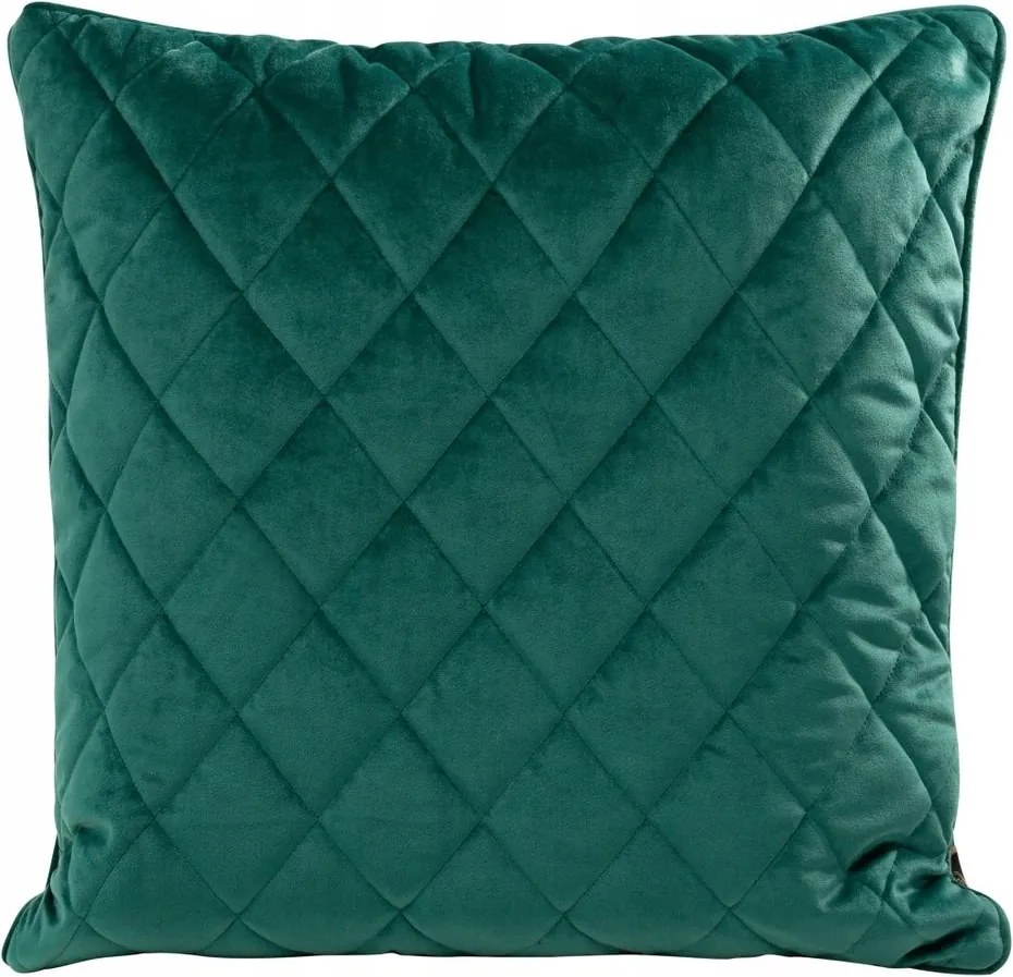 Dekoratív párnahuzat VELVET-28 50x50 c.türkiz