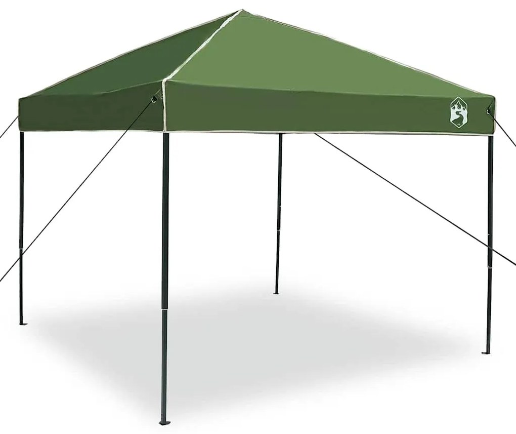Pop-up napernyő sátor Zöld 250 x 250 cm szövet