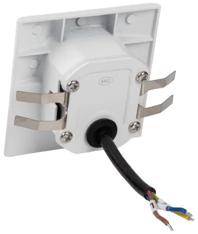 Kanlux 39129 - LED lépcsőlámpa érzékelővel EXIN 2,5W/230V 3000K IP65 fehér szögletes
