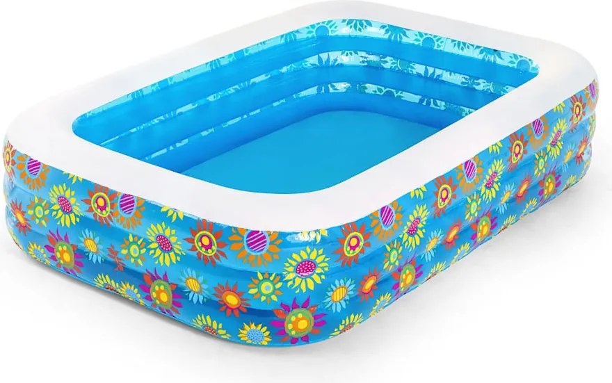 Bestway felfújható gyerekmedence kék 229x152x56 cm