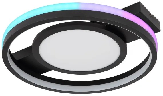 Globo 41393-40 - LED RGBW Dimmelhető mennyezeti lámpa GISELL LED/40W/230V + távirányító