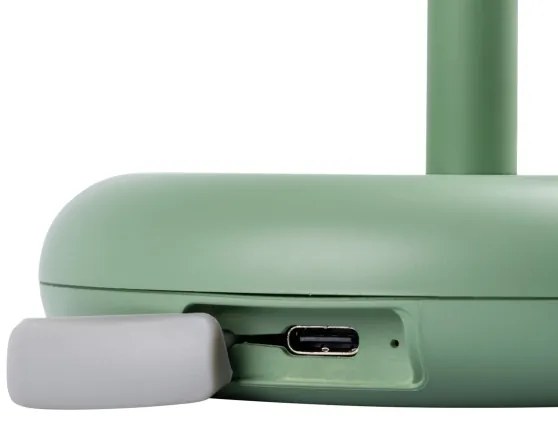 Kanlux 37313- LED Dimmelhető újratölthető lámpa FLUXY LED/1,7W/1800 mAh IP44 zöld