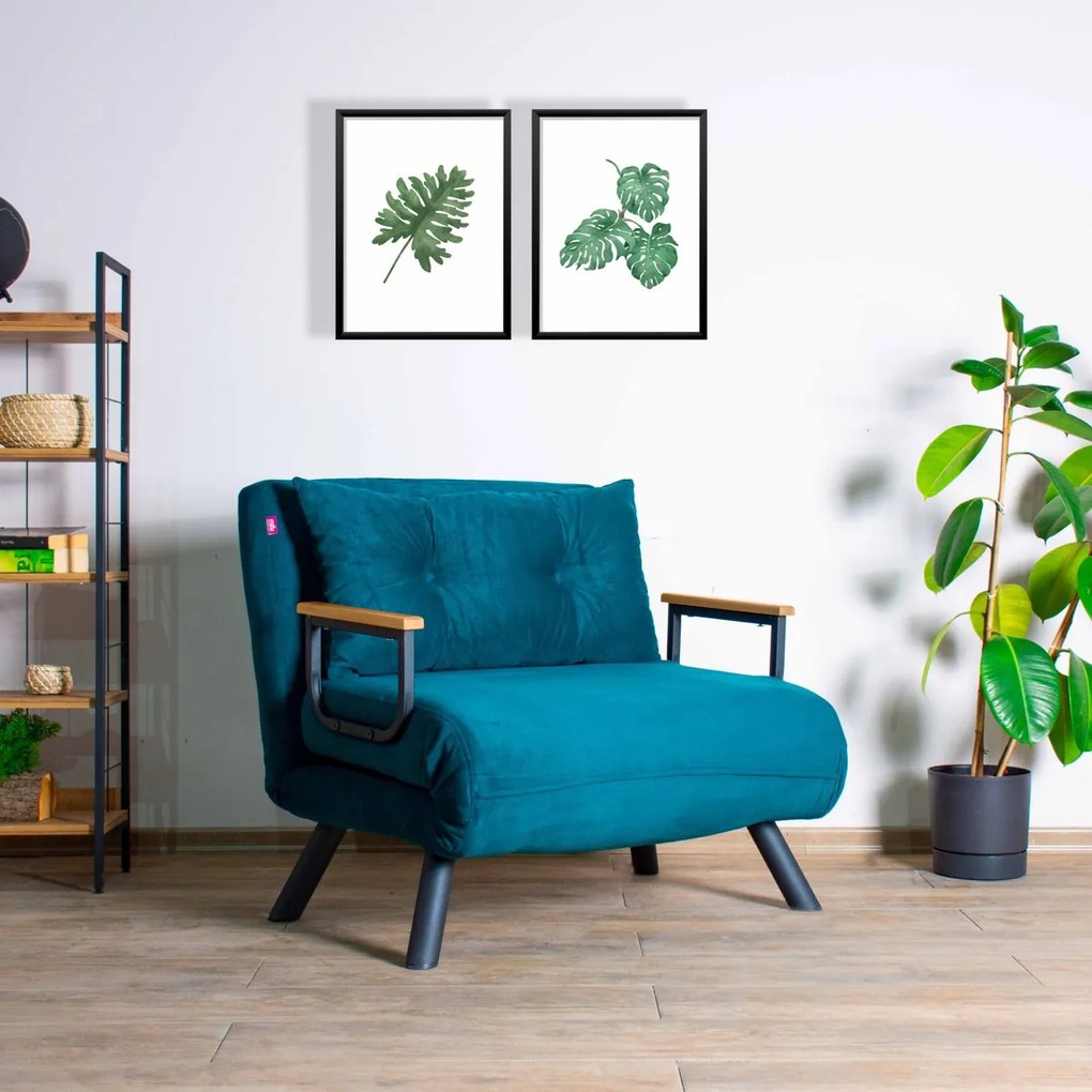 Sando Single Petrol Green fotel
