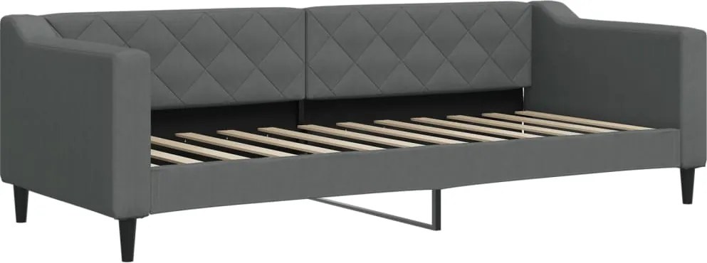 vidaXL szürke szövet kanapéágy keret 80 x 200 cm
