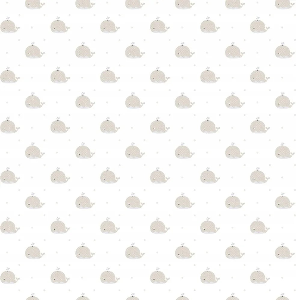 Papír Tapéta A Gyerekek Szobájába, Bálnák