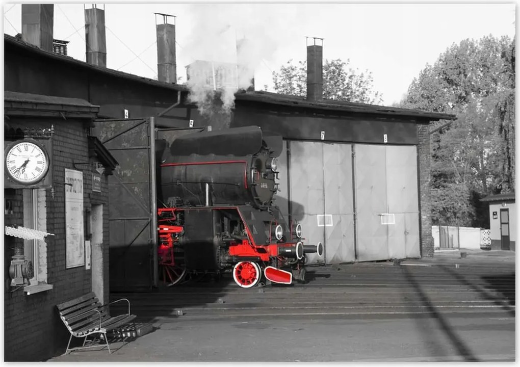 Poszterek 100x70 Gőzmozdony Ol 49-69