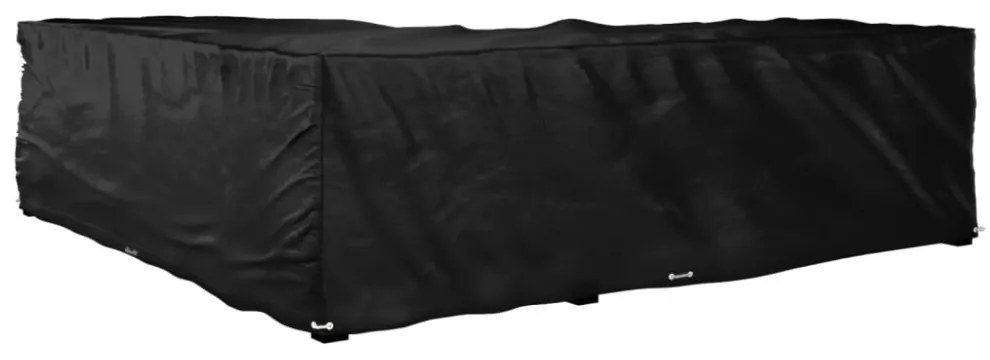 L-alakú kerti bútorhuzat 16 fűzőlyukkal 250 x 250 x 70 cm