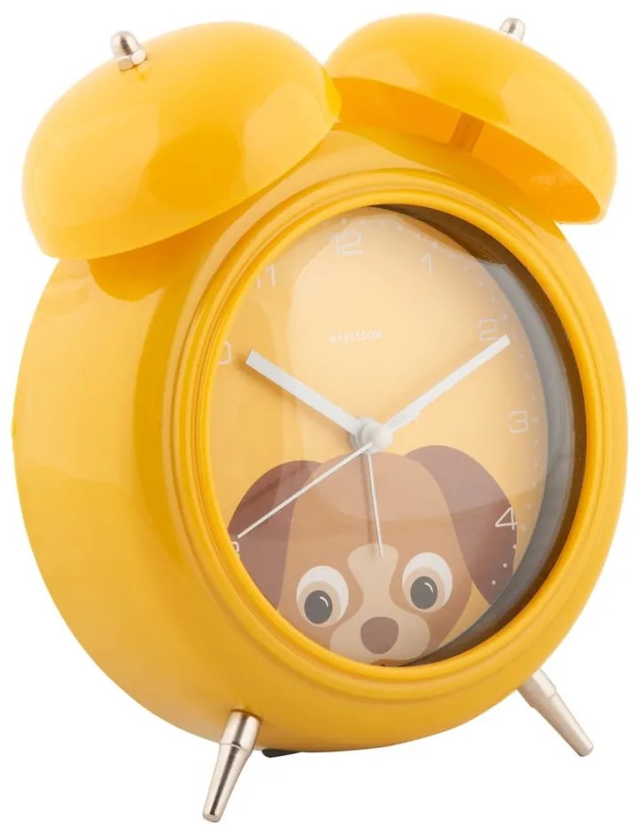 Gyerek ébresztőóra ø 15 cm Peekaboo Dog – Karlsson