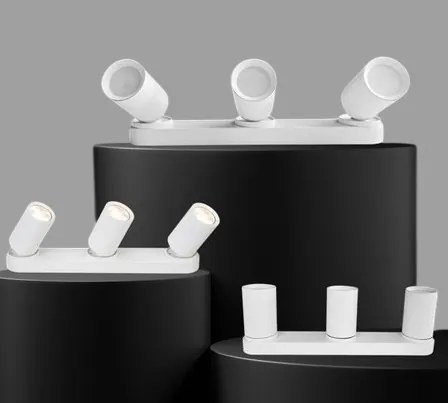 UNIVERSO Spot lámpatest 3xGU10 Max.35w IP20 Fehér 380x60x25mm