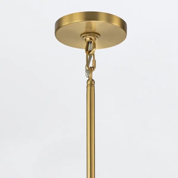 Elstead MARVELE10-AB-OPAL - Rúddal szerelt MARVELE csillár 10xE14/40W/230V, arany