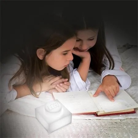 Éjszakai fény, LEGO Iconic 1x1 plate, fehér (LLGLLP50)