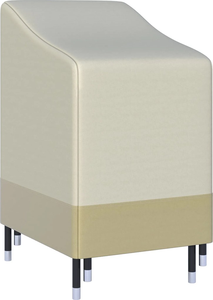 Outsunny F stackolható Szék Lefedő 90x70x115 cm Vízálló Oxford 600D Kerti Bútor Lefedő UV Védelemmel Bézs és Barna | Aosom