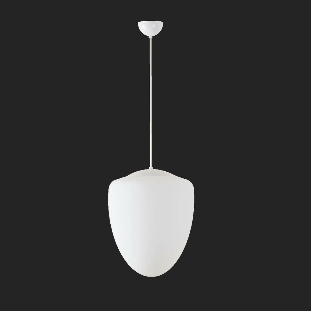 Osmont 49208 Astra S függesztett üveg lámpa fehér IP40 150W E27