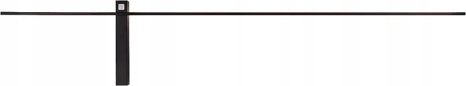 Fali lámpa Led dekorációs fali lámpa Nowodvorski Impulse fekete, alumínium