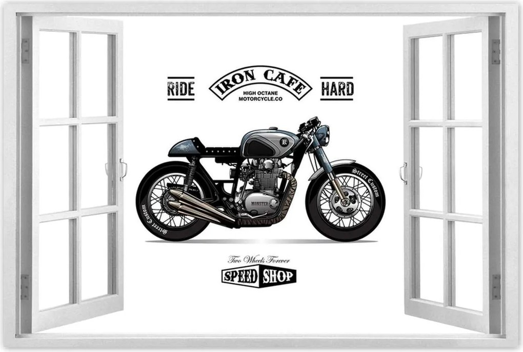 Poszterek 120x80 Motorkerékpár Antik Vintage