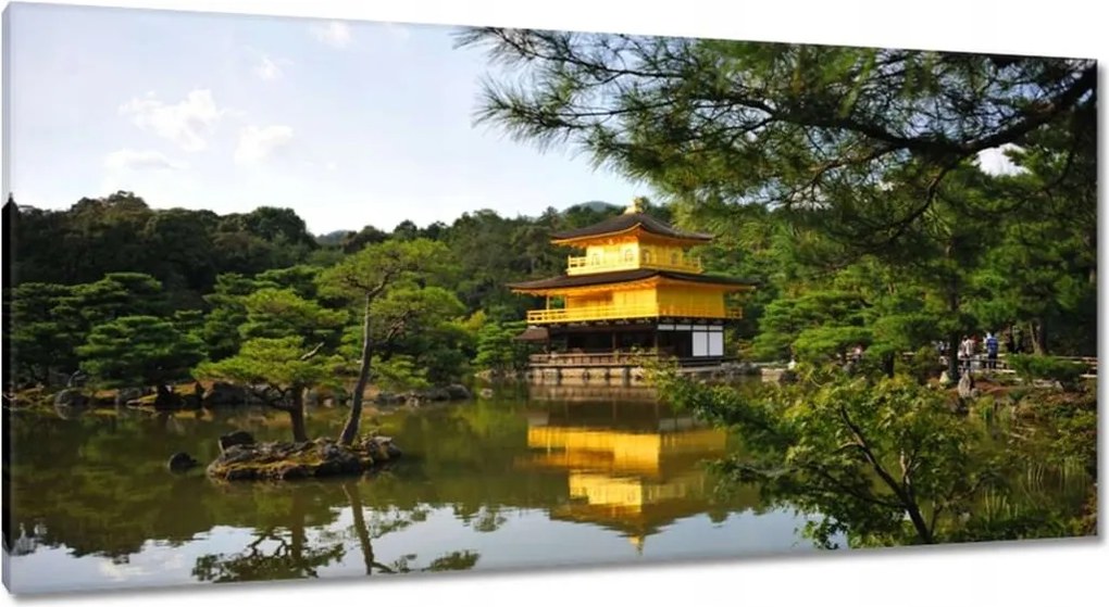 Festmények 115x55 Keleti építészet