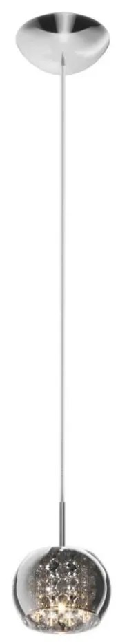 Zuma Line P0076-01A-F4FZ - Kristálycsillár zsinóron CRYSTAL 1xG9/42W/230V