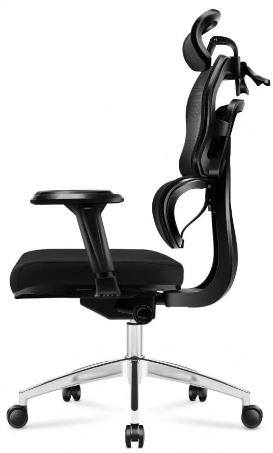 Ergonomikus ortopéd kényelmes irodai forgószék , deréktámasz fekete